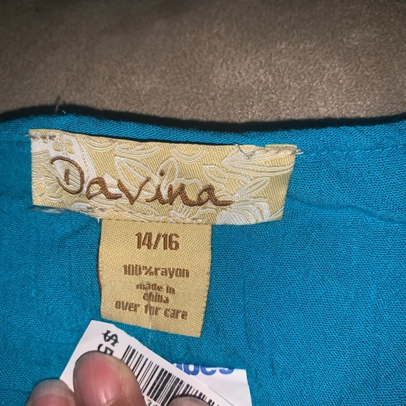 Blue blouse - Picture 2 of 2